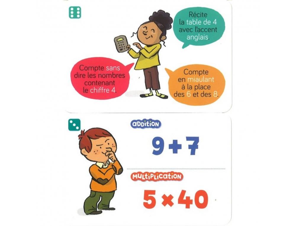 JOUER AVEC LES CHIFFRES NATHAN JE COMPRENDS TOUT CALCUL MENTAL CE2 CM2 80 CARTES