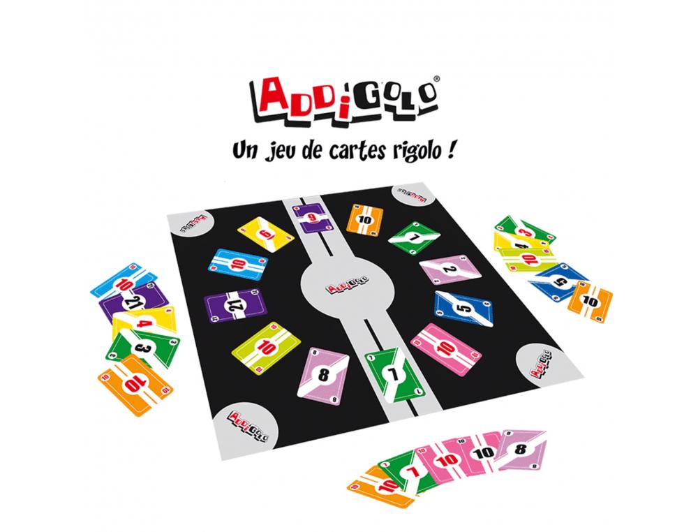 MATHEMATIQUES MATTIKA ADDIGOLO JEU ADDITION GRANDE  SECTION CP 52 CARTES 2 A 4    JOUEURS