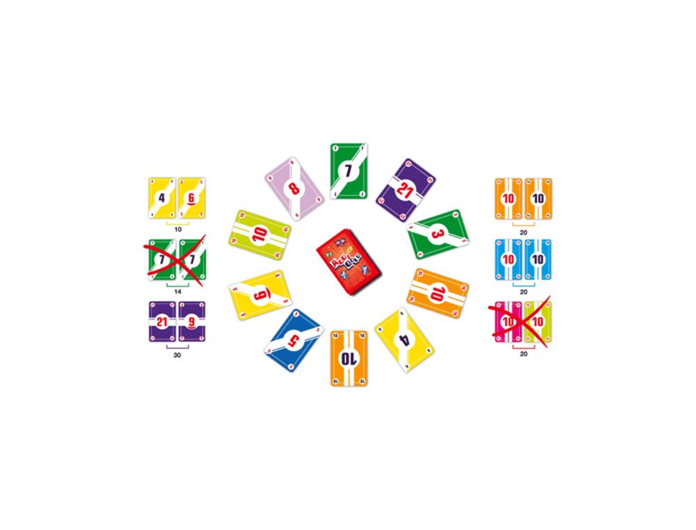 MATHEMATIQUES MATTIKA ADDIGOLO JEU ADDITION GRANDE  SECTION CP 52 CARTES 2 A 4    JOUEURS
