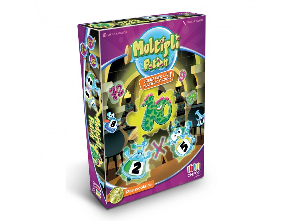 MATHEMATIQUES ON THE GO GAMES MULTIPLI POTION INTERET       PEDAGOGIQUE TABLES DE         MULTIPLICATION 64 CARTES  2