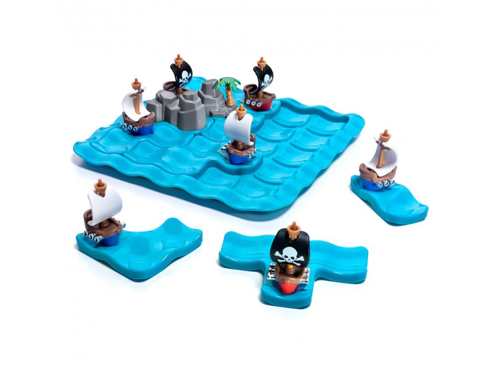 LOGIQUE REFLEXION SMART PIRATES EN VUE 2 CAMPS        OPPOSES 4 MODES DE JEU 80     DEFIS JOUEUR
