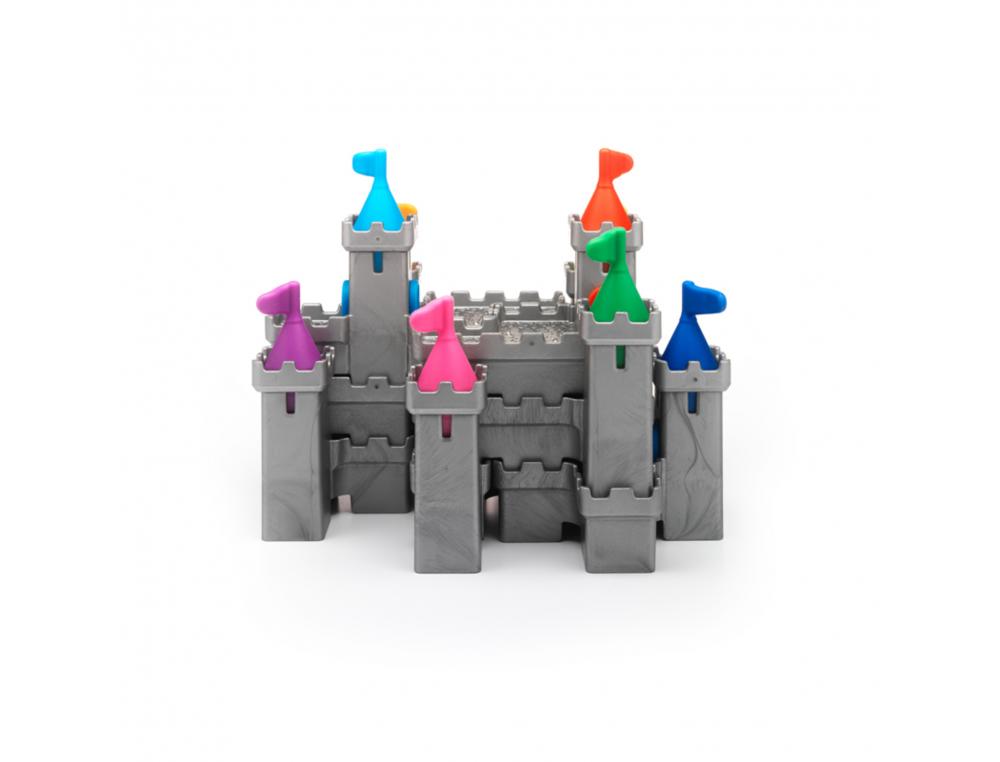 LOGIQUE REFLEXION SMART CHATEAU FORMES EMPILATION DES NIVEAUX 80 DEFIS 9 PIECES     CHATEAU 3D 1 JOUEUR