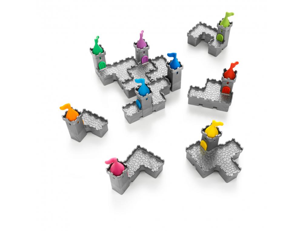 LOGIQUE REFLEXION SMART CHATEAU FORMES EMPILATION DES NIVEAUX 80 DEFIS 9 PIECES     CHATEAU 3D 1 JOUEUR