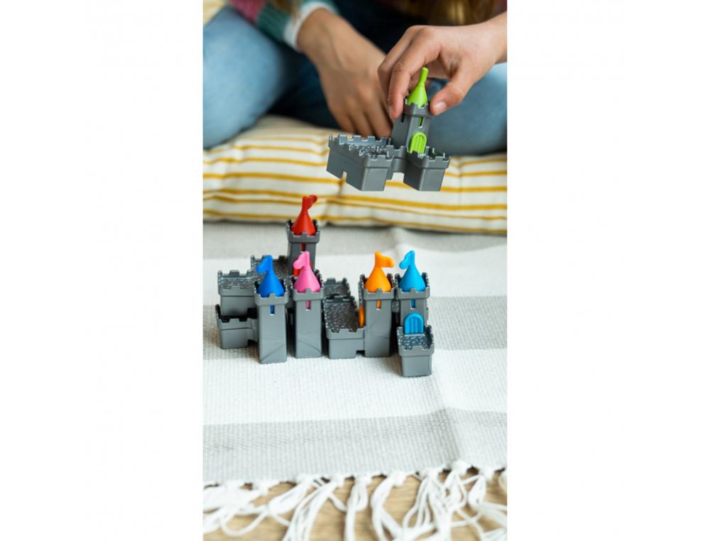 LOGIQUE REFLEXION SMART CHATEAU FORMES EMPILATION DES NIVEAUX 80 DEFIS 9 PIECES     CHATEAU 3D 1 JOUEUR