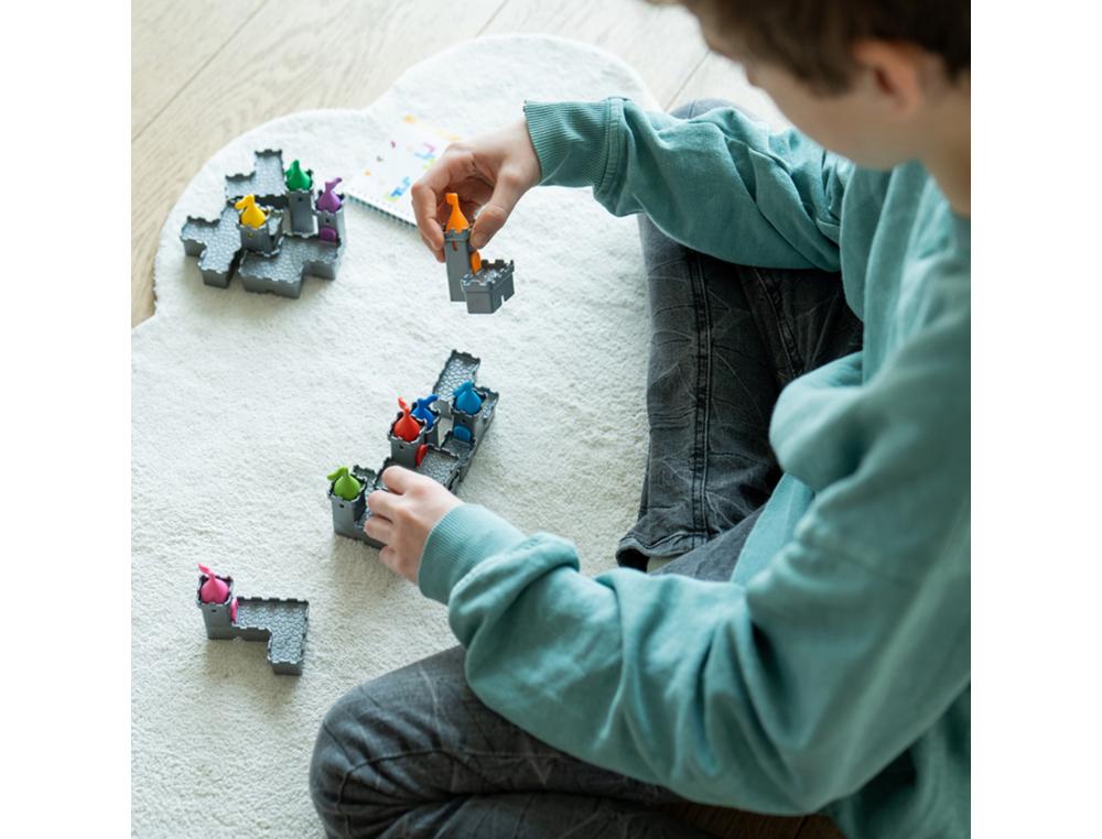 LOGIQUE REFLEXION SMART CHATEAU FORMES EMPILATION DES NIVEAUX 80 DEFIS 9 PIECES     CHATEAU 3D 1 JOUEUR