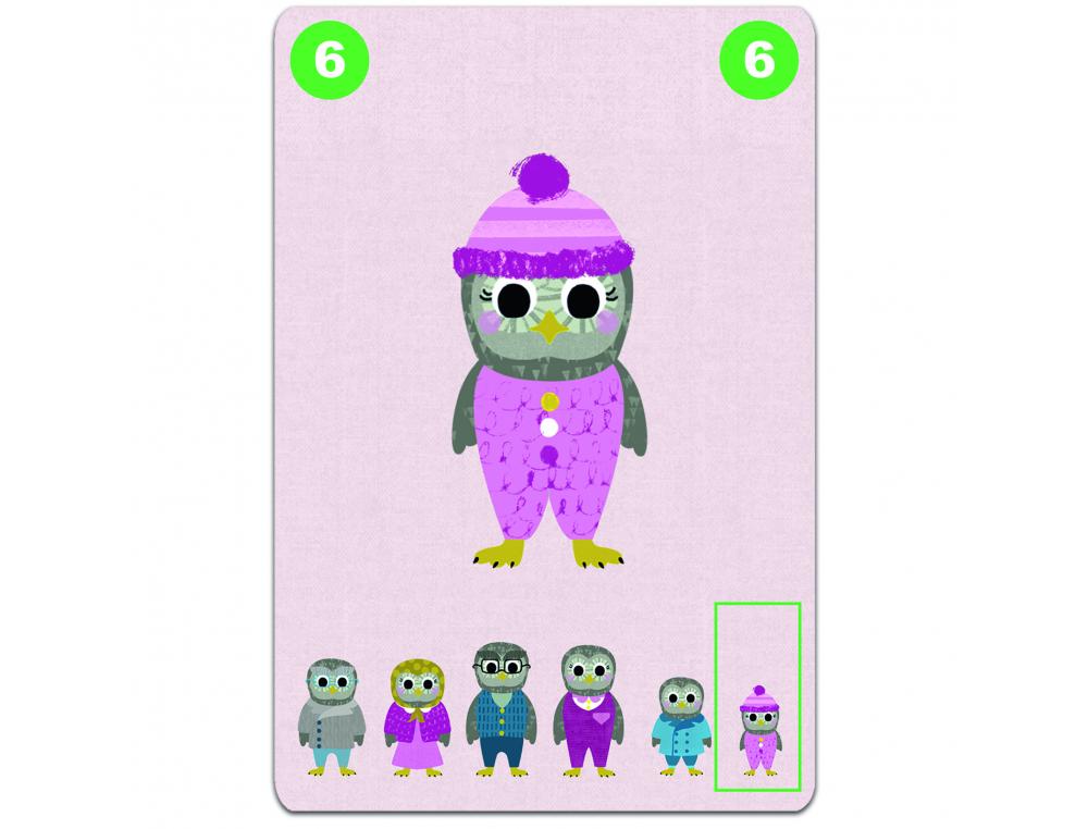 JEU DES 7 FAMILLES FAMILOU DJECO 42 CARTES