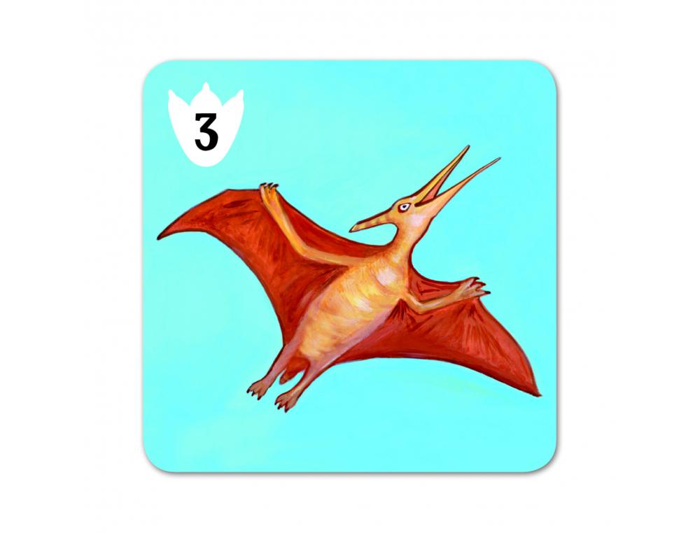 JEU DE BATAILLE DE 48 CARTES BATASAURUS DJECO