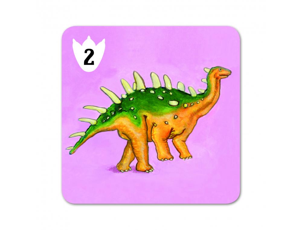 JEU DE BATAILLE DE 48 CARTES BATASAURUS DJECO