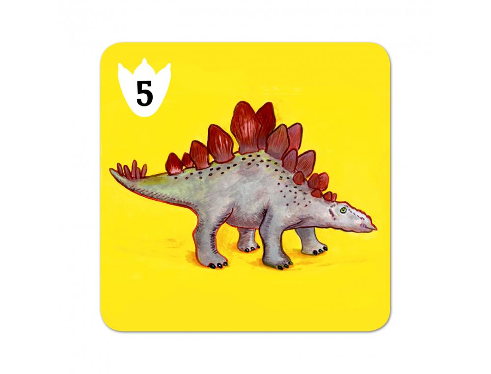 JEU DE BATAILLE DE 48 CARTES BATASAURUS DJECO