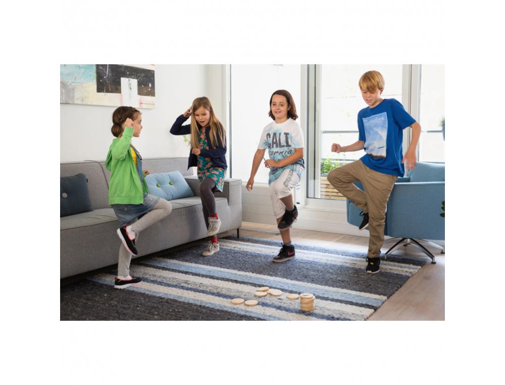 PARCOURS ET EQUILIBRE BS TOYS MOVES M MOIRE 18 JETONS 1 SAC
