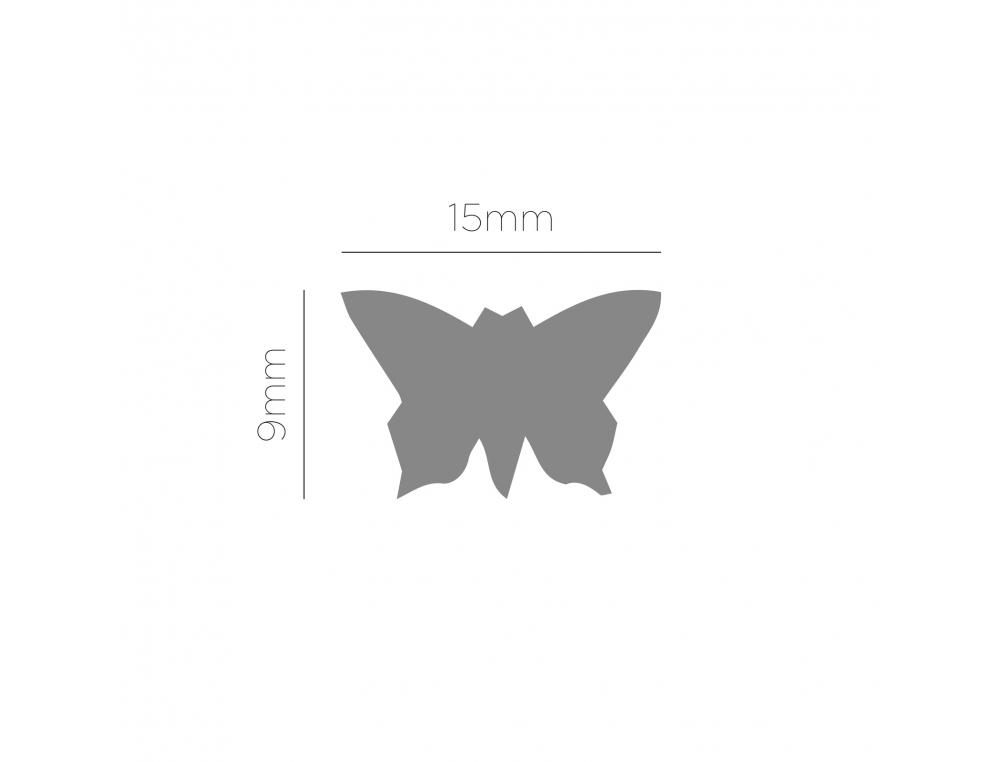 PERFORATEUR MINI INNSPIRO PAPILLON PERFORE FEUTRINE MOUSSE CAOUTCHOUC 2MM MAX PAPIER 120/200G BRISTOL