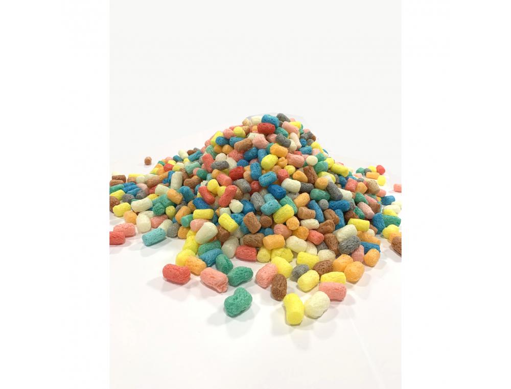 FLOCON DE MAIS CLEOPATRE IPOPOP 15MM + 1 EPONGE + 1    GUIDE COLORIS ASSORTIS PACK   DE 2000 FLOCONS