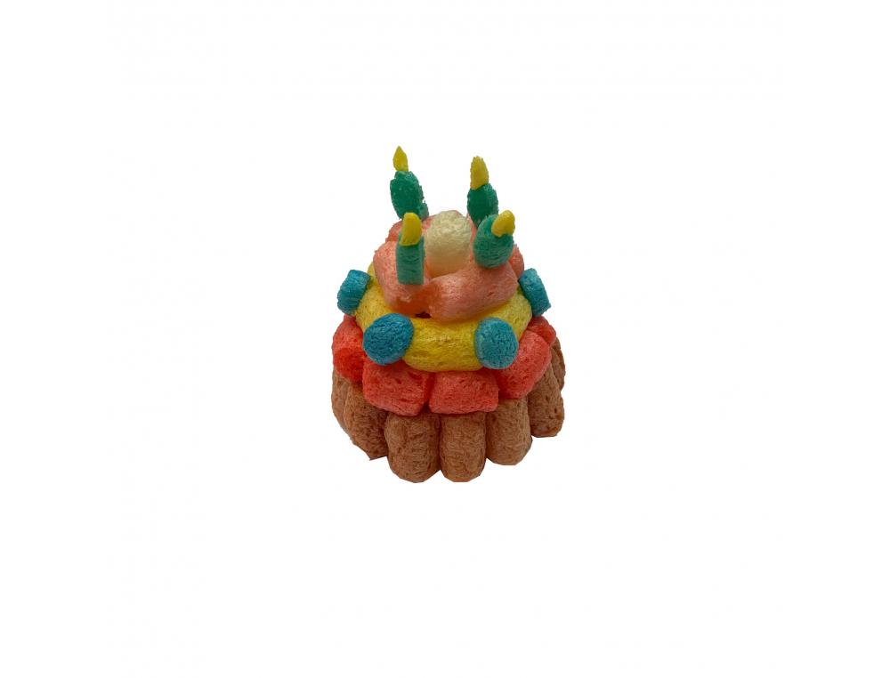 FLOCON DE MAIS CLEOPATRE IPOPOP 15MM + 1 EPONGE + 1    GUIDE COLORIS ASSORTIS PACK   DE 2000 FLOCONS