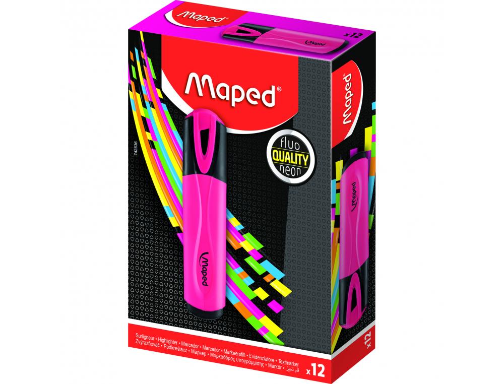 SURLIGNEUR FLUO PEP'S CLASSIC MAPED COLORIS ROSE