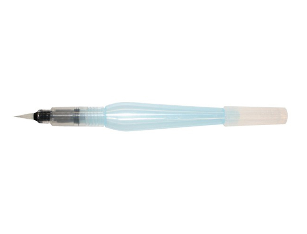 PINCEAU PENTEL RESERVOIR EAU 10ML POILS SYNTHETIQUES POINTE MOYENNE
