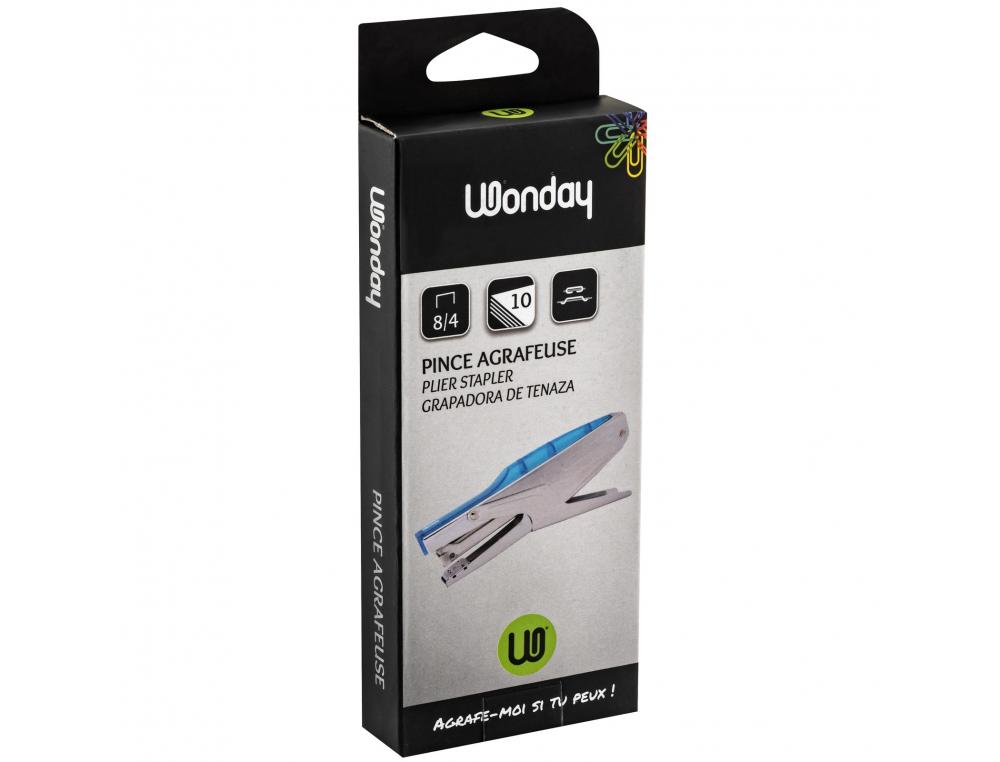 AGRAFEUSE ECO BEBE 8/4 WONDAY METAL PROFONDEUR 45MM CAPACITE 10 FEUILLES