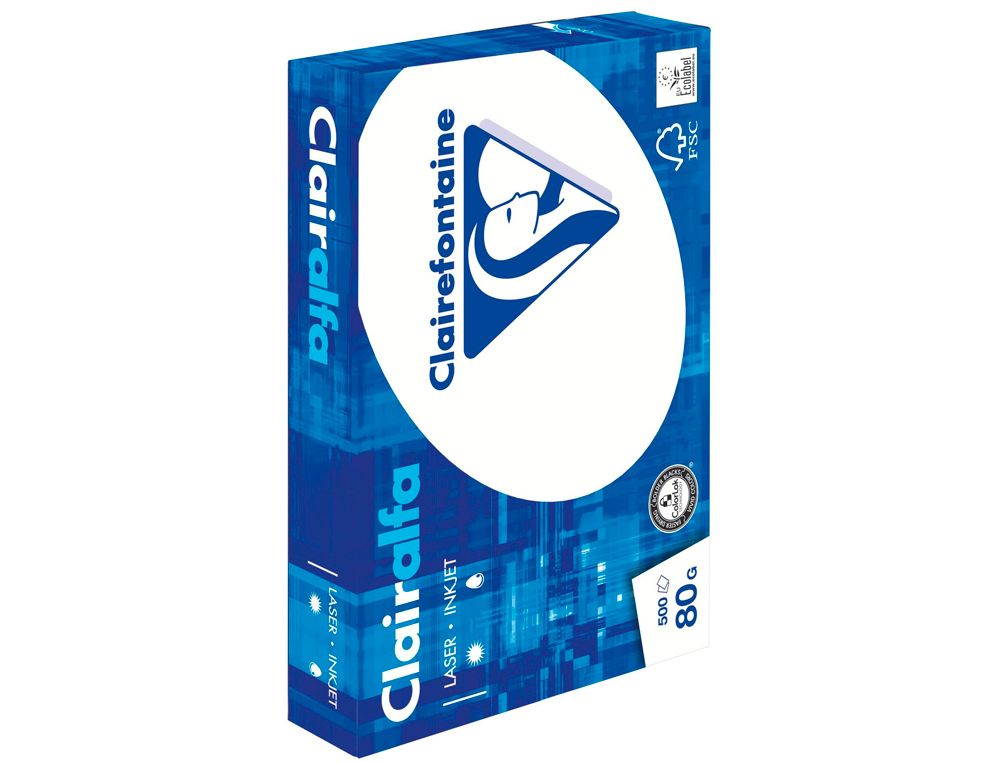 PAPIER CLAIREFONTAINE CLAIRALFA EXTRA BLANC A5 80G/M2 BLANCHEUR 170 OPACIT 93 RIGIDIT 135 500 FEUILLES