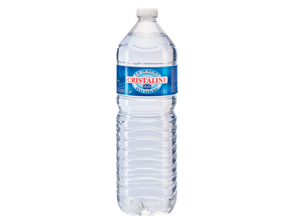 EAU PLATE CRISTALINE BOUTEILLE 1.5L