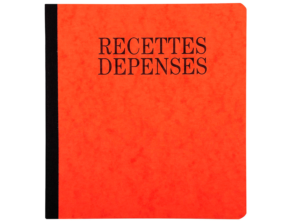 MANIFOLD EXACOMPTA PIQUÉ 190X210MM 80 PAGES RECETTES DÉPENSES
