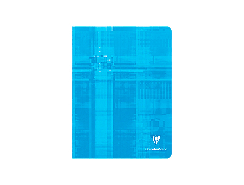 CAHIER PIQUÉ CLAIREFONTAINE PAPIER VÉLIN VELOUTÉ COUVERTURE PELLICULÉE A5+ 17X22CM 144 PAGES 90G SÉYÈS
