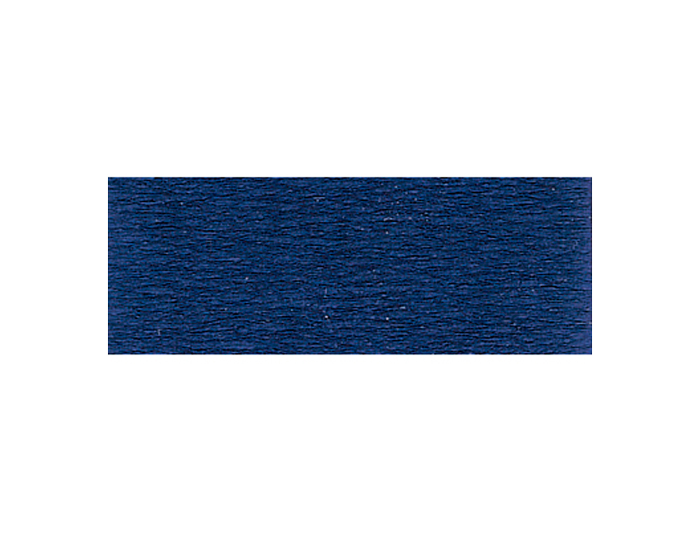 PAPIER CRÉPON CLAIREFONTAINE DENSITÉ CRÊPAGE 60% 40G/M2 50CMX2.5M UNICOLORE BLEU MARINE