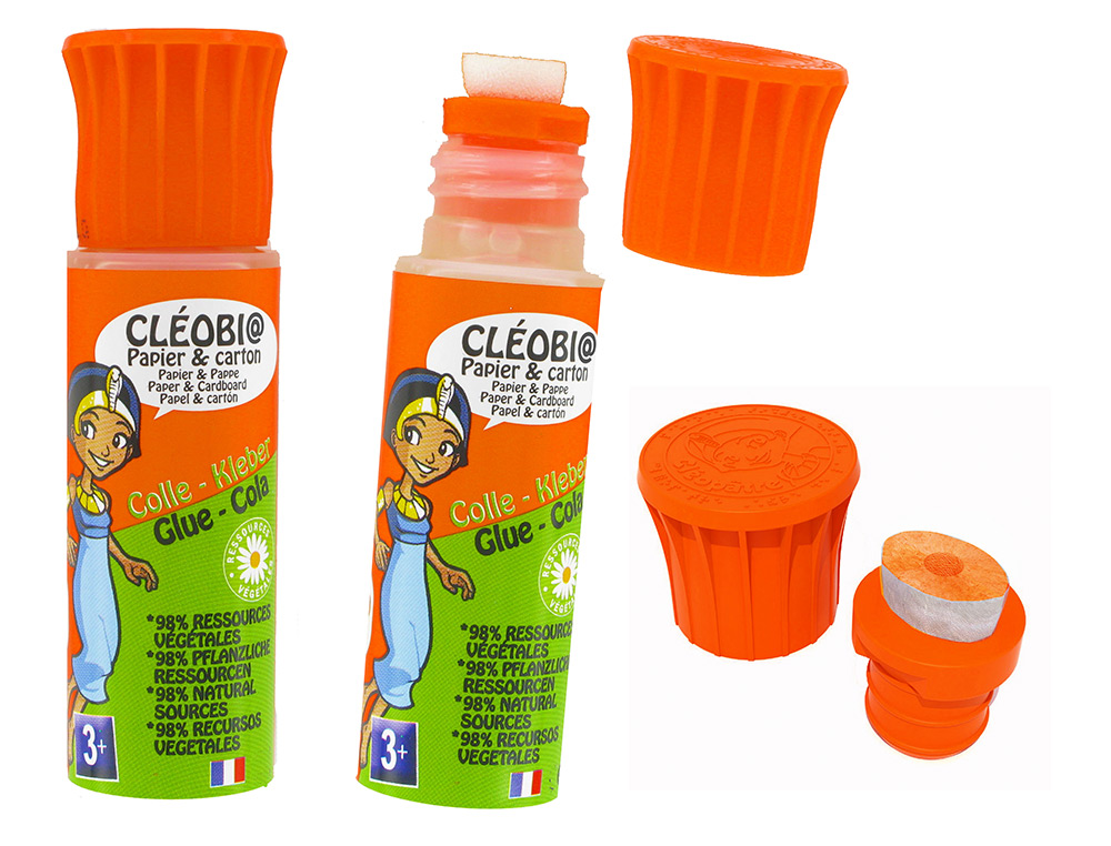 COLLE SCOLAIRE CLÉOPÂTRE CLÉOBIO LIQUIDE FORTE PRISE DIFFÉRÉE APPLICATEUR MOUSSE RECHARGEABLE FLACON 25G