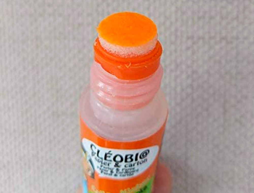 COLLE SCOLAIRE CLÉOPÂTRE CLÉOBIO LIQUIDE FORTE PRISE DIFFÉRÉE APPLICATEUR MOUSSE RECHARGEABLE FLACON 25G
