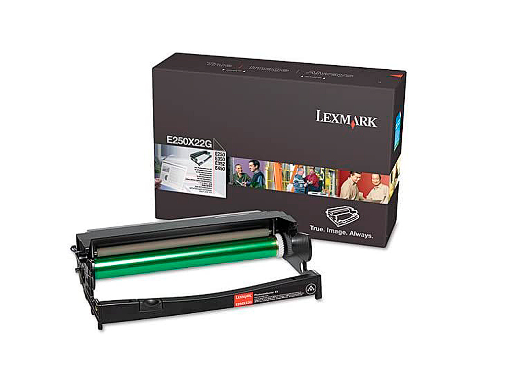 TAMBOUR PHOTOCONDUCTEUR LEXMARK E250X22G POUR E250/E350/E352/E450 COULEUR NOIR 30000P