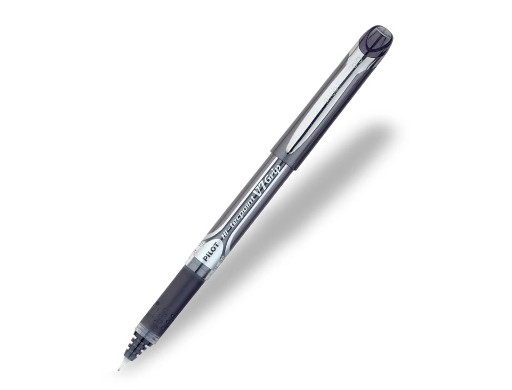 STYLO PILOT V7 GRIP ÉCRITURE MOYENNE 0.5MM CLIP MÉTAL GRIP PRÉHENSION NIVEAU ENCRE LIQUIDE VISIBLE 1600M ÉCRITURE NOIR