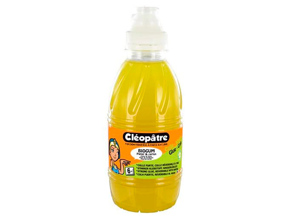 COLLE SCOLAIRE CLÉOPÂTRE CLÉOBIO LIQUIDE FORTE PRISE DIFFÉRÉE APPLICATEUR MOUSSE RECHARGE 570G