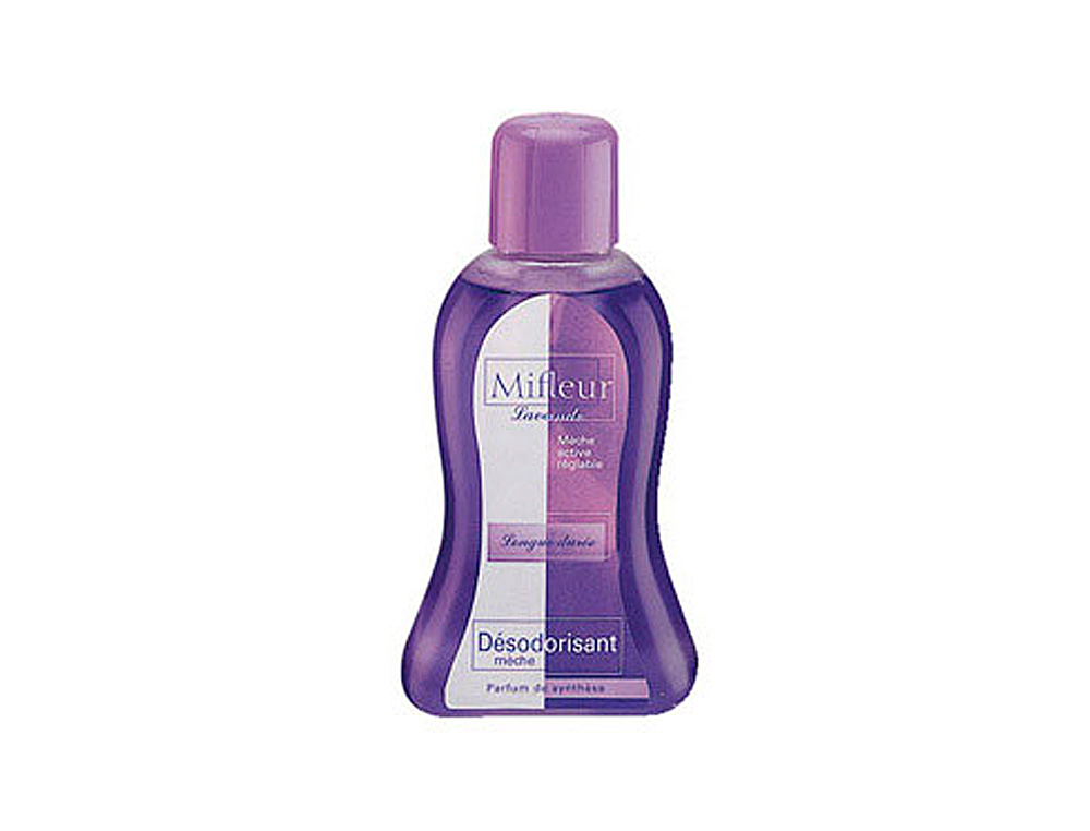 DÉSODORISANT MÈCHE COLDIS MIFLEUR LAVANDE DESCTRUCTEUR ODEUR MÈCHE RÉGLABLE LONGUE DURÉE 7 SEMAINES 375ML
