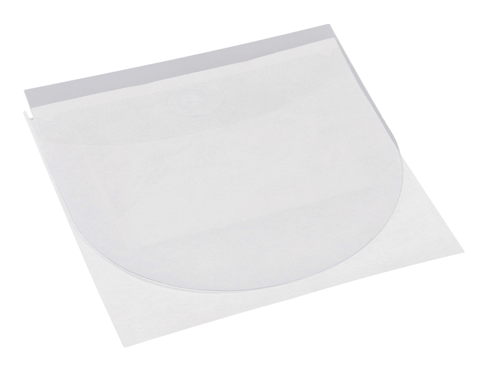 POCHETTE ADHÉSIVE Q-CONNECT CD-ROM POLYPROPYLÈNE 127X127MM RABAT FERMETURE ADHÉSIF REPOSITIONNABLE SACHET 10 UNITÉS