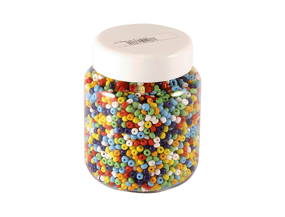 PERLE ROCAILLE OPAQUE DIAMÈTRE 3MM BOCAL 500G
