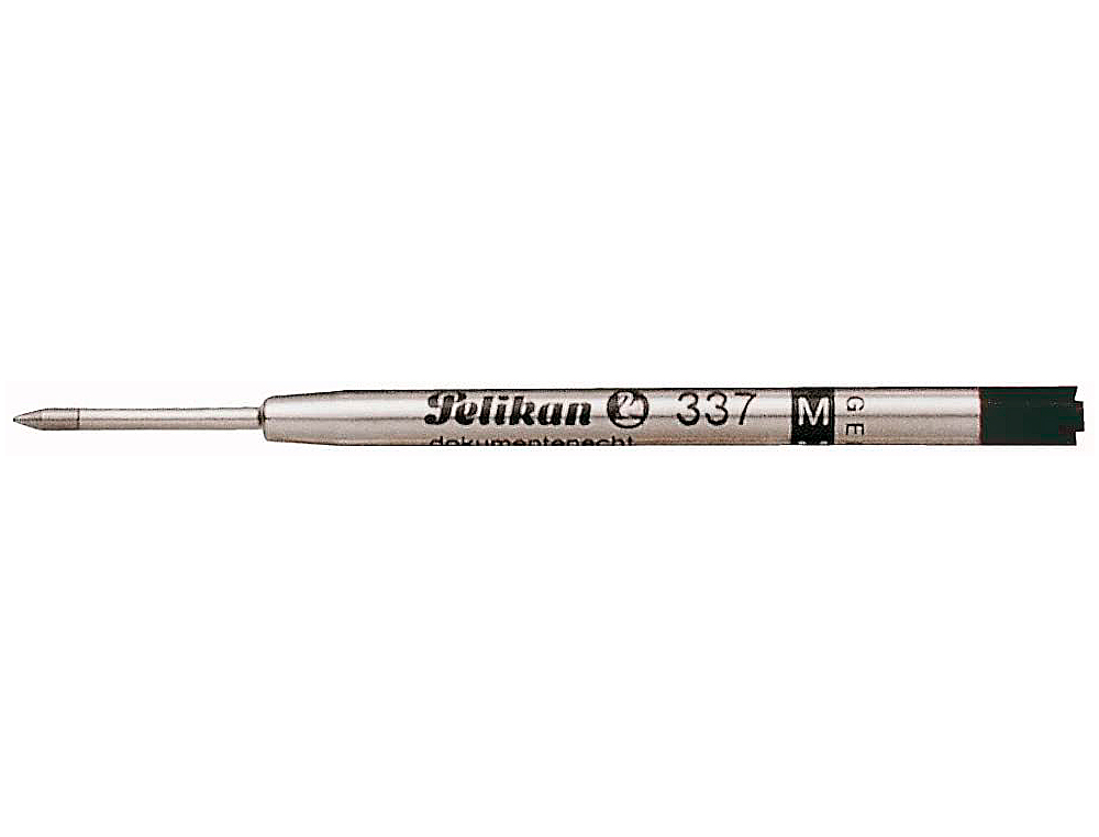 RECHARGE PELIKAN STYLO-BILLE MÉTAL LARGEUR MOYENNE COLORIS NOIR