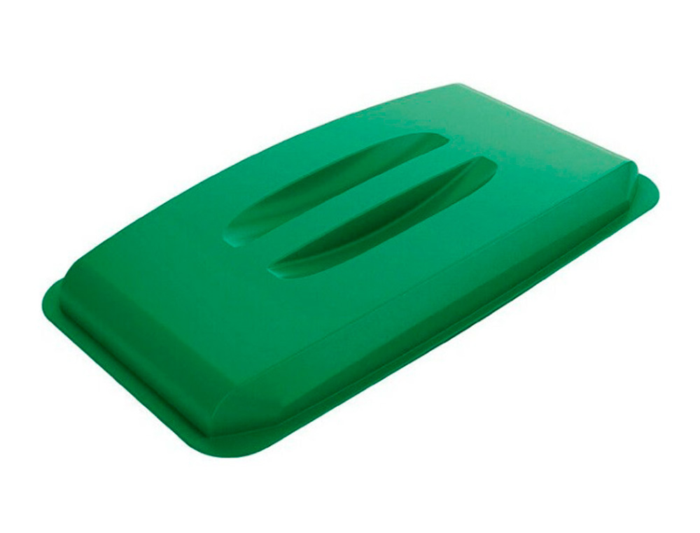 COUVERCLE RUBBERMAID CONTENEUR COLLECTEUR DURABIN COLORIS VERT 590X600X282MM