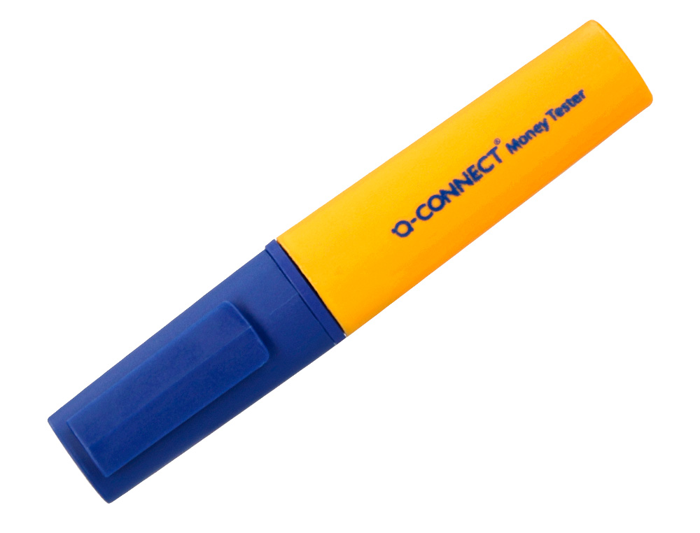 STYLO DÉTECTEUR Q-CONNECT FAUX BILLETS DE POCHE VÉRIFICATION INSTANTANÉE AUTHENTICITÉ