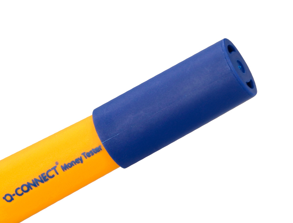 STYLO DÉTECTEUR Q-CONNECT FAUX BILLETS DE POCHE VÉRIFICATION INSTANTANÉE AUTHENTICITÉ