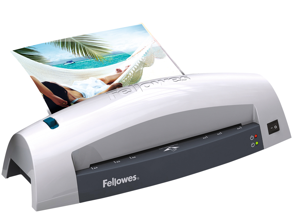PLASTIFIEUSE FELLOWES LUNAR À CHAUD 80/125MC A4 VITESSE 300MM/MIN TEMPÉRATURE NON RÉGLABLE OCCASIONNEL