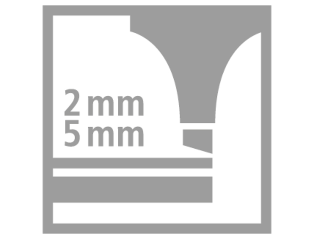 SURLIGNEUR STABILO LUMINATOR TRACÉ 2/5MM ENCRE LIQUIDE NIVEAU VISIBLE BASE ERGONOMIQUE COLORIS ROSE