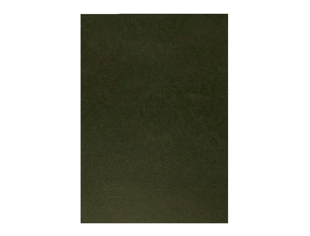 COUVERTURE Q-CONNECT CARTON 250G GRAIN CUIR POUR RELIURE FORMAT A4 COLORIS NOIR PAQUET 100 UNITS