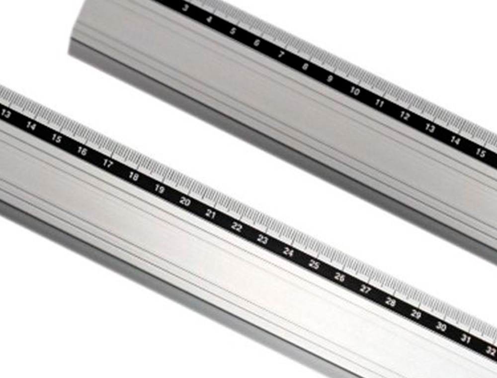 RÉGLET WONDAY 30CM INOX 2 FACES GRADUÉES