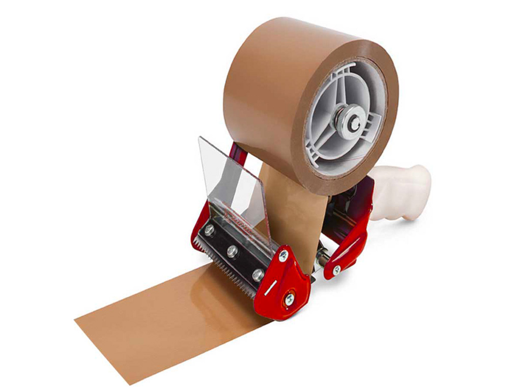 RUBAN ADHESIF Q-CONNECT POLYPROPYLENE 60 MICRONS SANS SOLVANT RECYCLABLE SILENCIEUX 50MMX66M COLORIS HAVANE