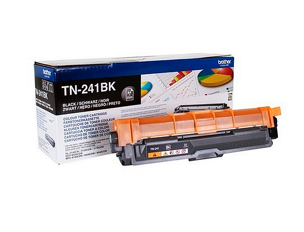 TONER LASER BROTHER TN241BK COULEUR NOIR 2500P