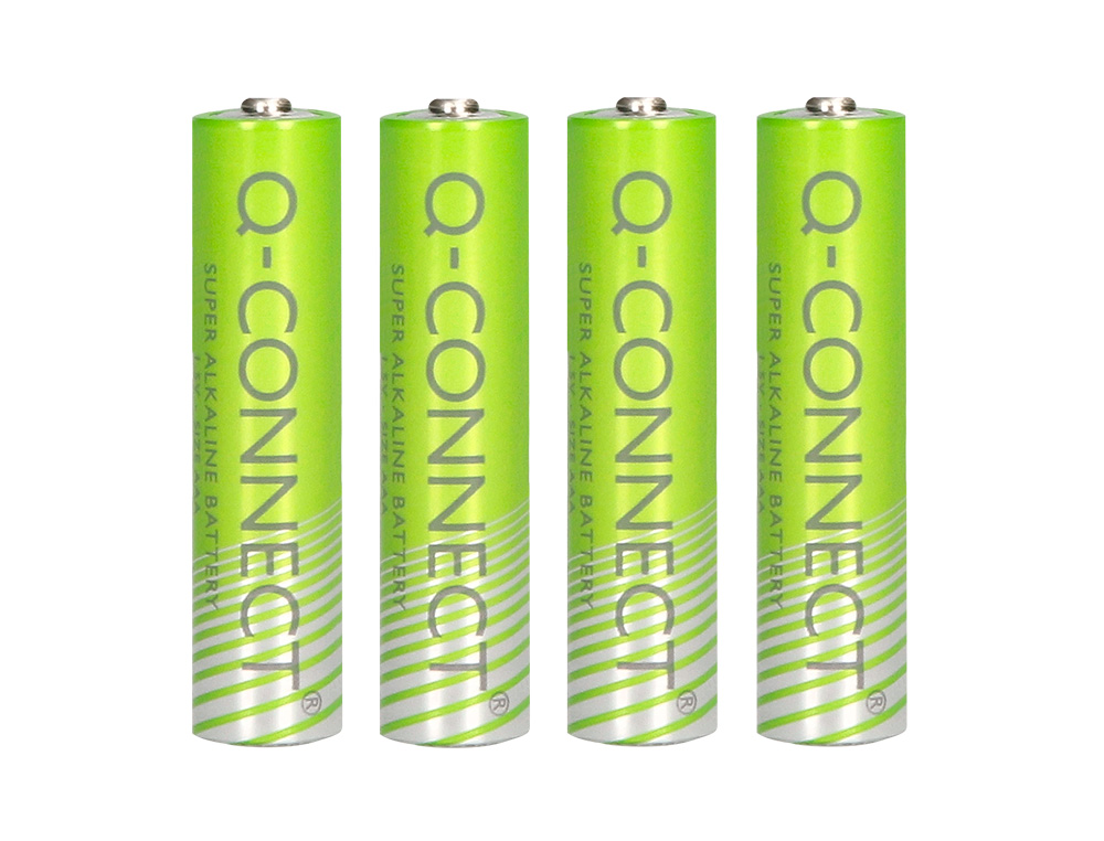 PILE Q-CONNECT ECONOMIQUE CAPACITÉ 1.5V I.C.E. LR03 TAILLE AAA BLISTER 4 UNITÉS