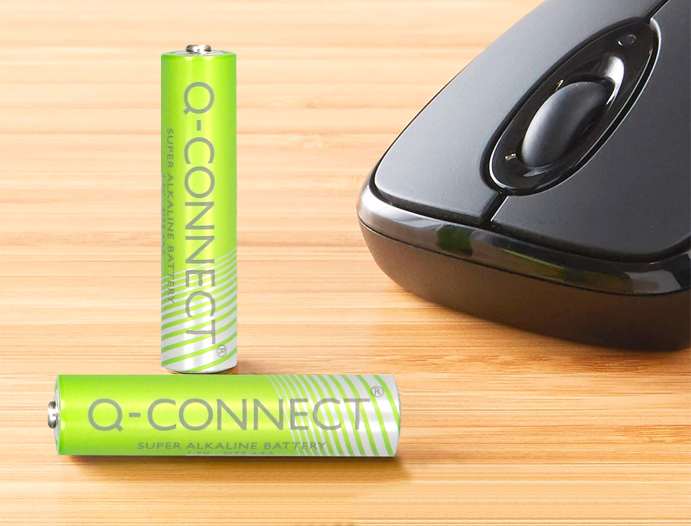 PILE Q-CONNECT ECONOMIQUE CAPACITÉ 1.5V I.C.E. LR03 TAILLE AAA BLISTER 4 UNITÉS