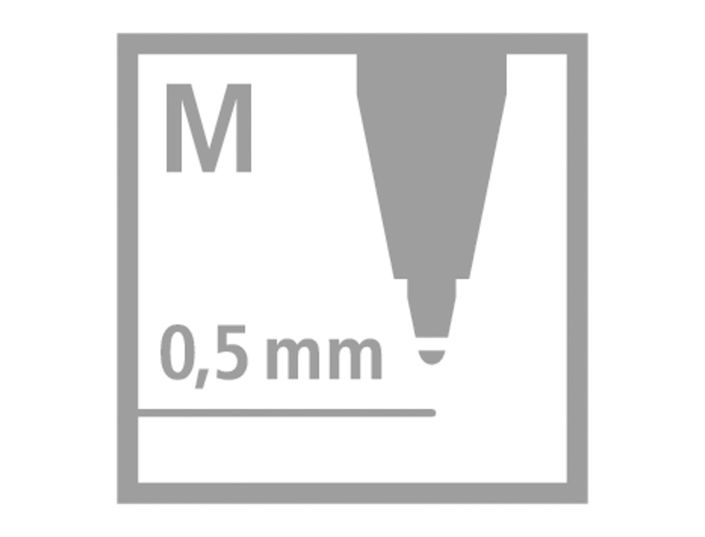 STYLO-BILLE STABILO POINTBALL PLASTIQUE RECYCLÉ 3500M D'ÉCRITURE RECHARGEABLE RÉTRACTABLE GRIP ANTIDÉRAPANT BLEU