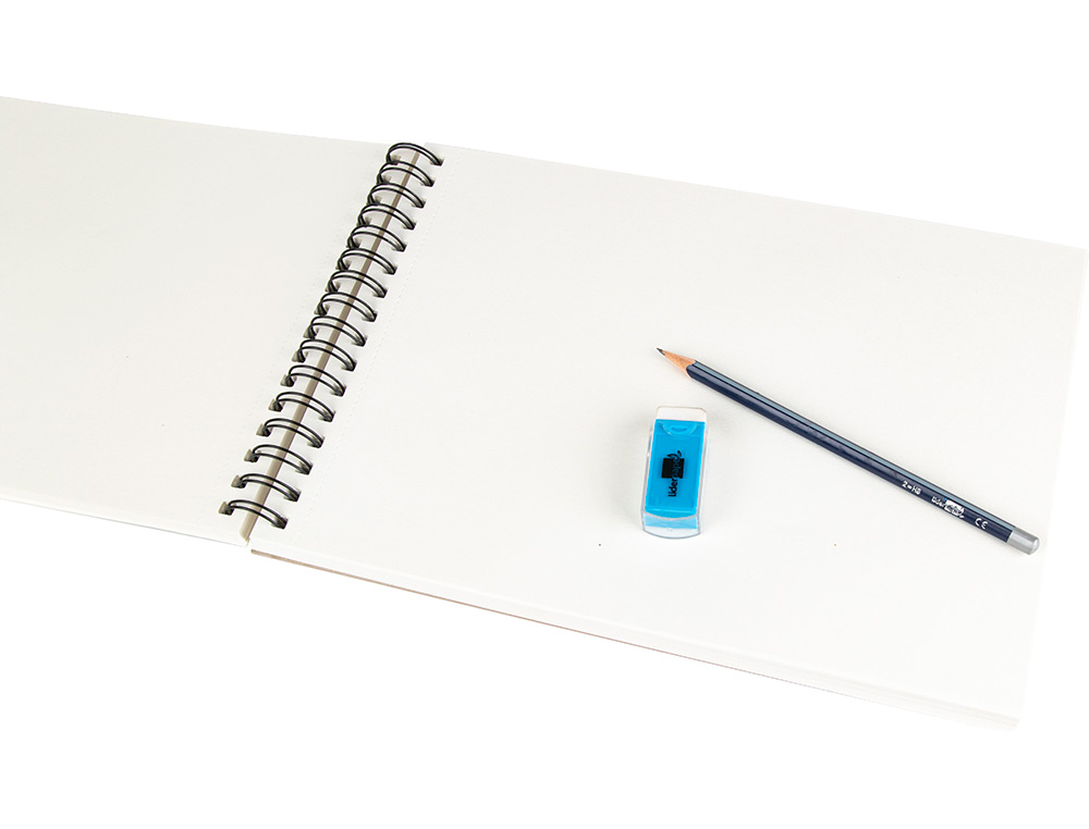 BLOC SPIRALE LIDERPAPEL ESQUISSES UNI 90G/M2 A4 100F