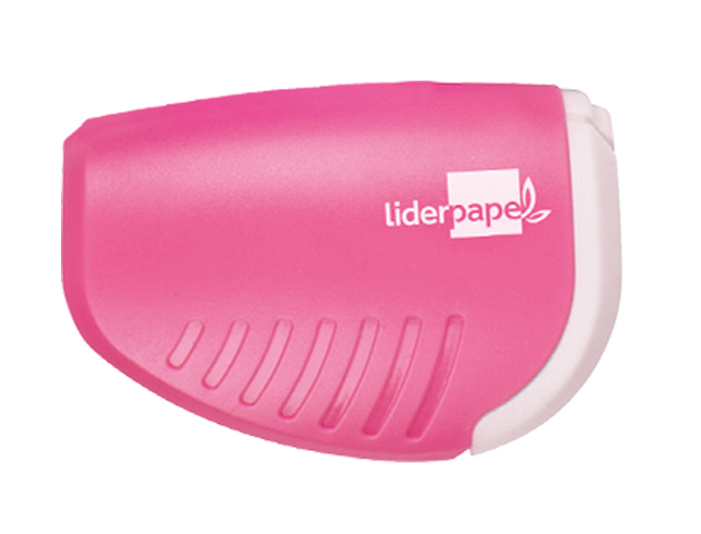 TAILLE-CRAYON LIDERPAPEL PLASTIQUE RÉSERVOIR À COPEAUX NON DÉTACHABLE 1 USAGE COLORIS ASSORTIS