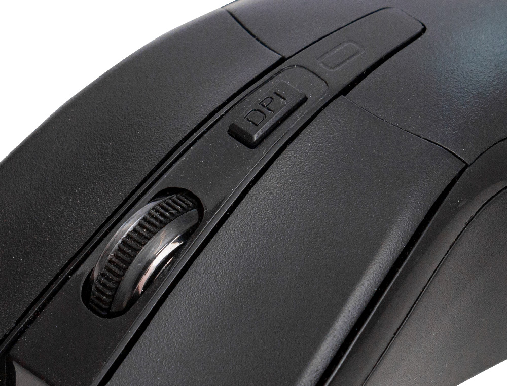 SOURIS Q-CONNECT SANS FIL  OPTIQUE 1000DPI 4 BOUTONS MOLETTE MOUVEMENT HORIZONTAL VERTICAL USB COLORIS NOIR