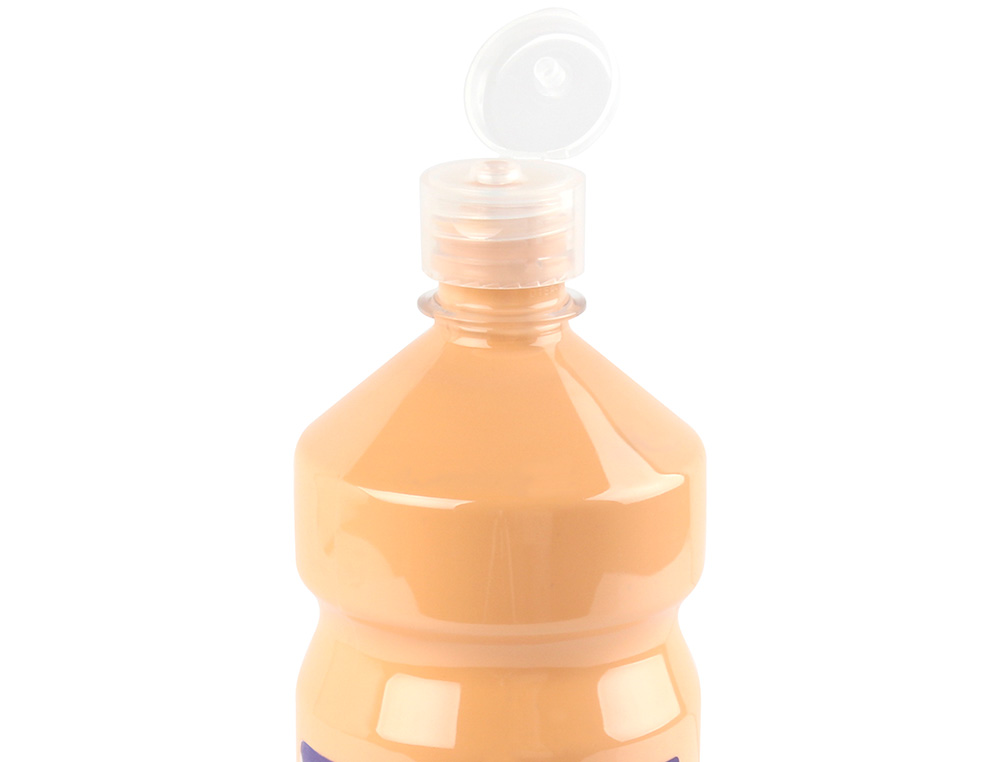 GOUACHE SCOLAIRE LIDERPAPEL LIQUIDE LAVABLE FERMETURE SCURIT BRILLANTE COLORIS CHAIR FLACON 1000ML